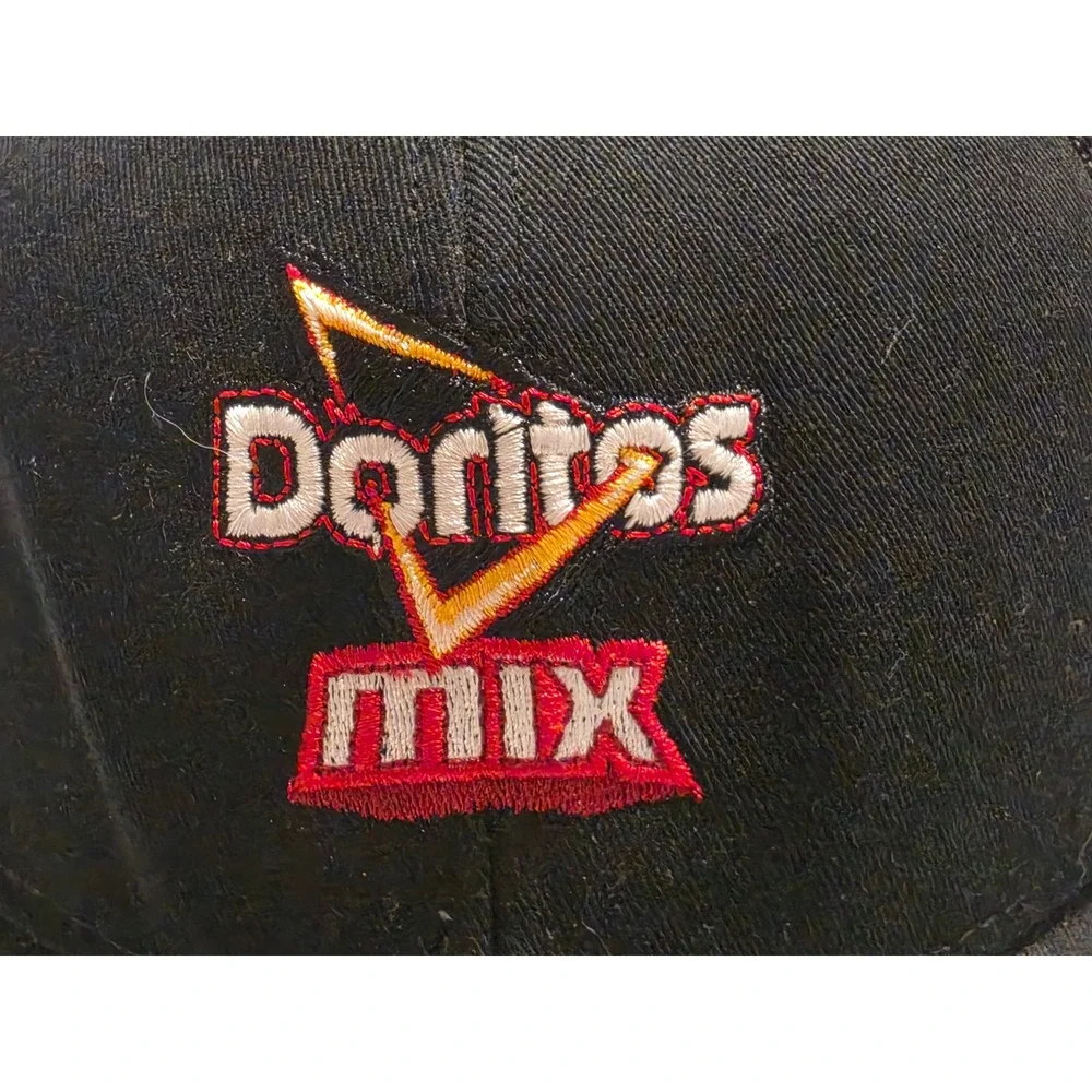 Port Authority‎ Doritos Mix Embroidered Trucker Hat Mens Black Mesh Snapback Cap